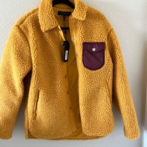 New with tags rag and bone Sherpa jacket/ size s